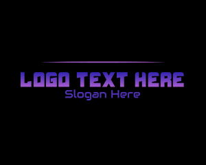 Lounge - Bold Futuristic Tech logo design