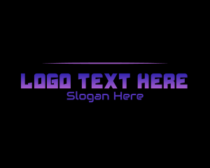 Font - Bold Futuristic Tech Font logo design