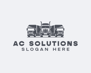 Freight Cargo Truck Logo