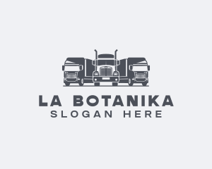 Freight Cargo Truck Logo