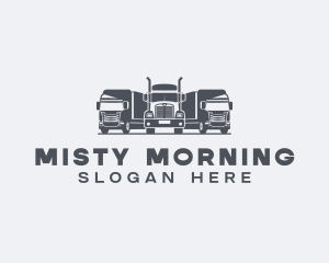 Freight Cargo Truck Logo