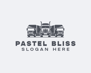 Freight Cargo Truck Logo