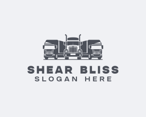 Freight Cargo Truck Logo