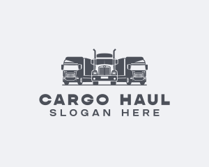 Freight Cargo Truck logo design