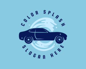 Car Wash Splash logo design