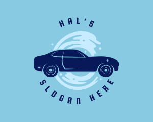 Auto - Car Wash Splash logo design