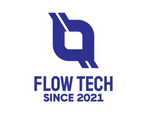 Blue Tech Software logo design