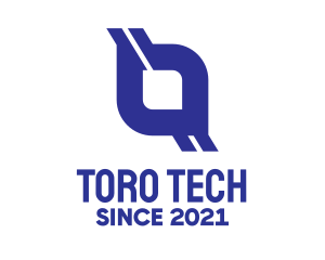 Blue Tech Software logo design