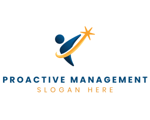 Management - Leadership Foundation Management logo design