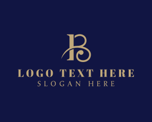 Elegant Boutique Letter B Logo