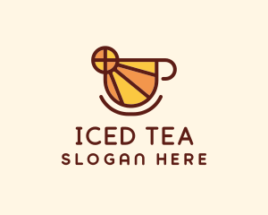 Stained Glass Cafe  logo design