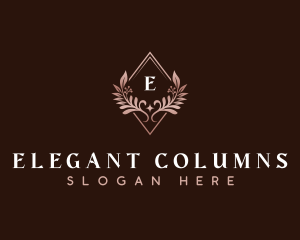 Elegant Floral Event logo design