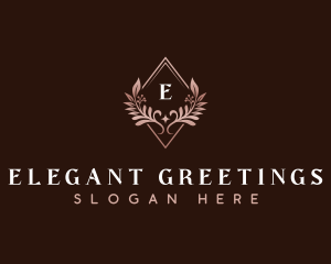 Elegant Floral Event logo design