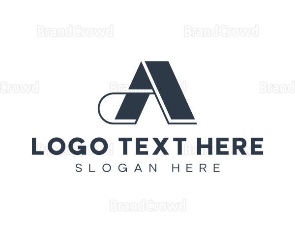 Professional Business Brand Letter A Logo