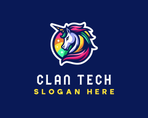 Clan - Unicorn Gaming Clan logo design