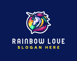 Lesbian - Unicorn Gaming Clan logo design