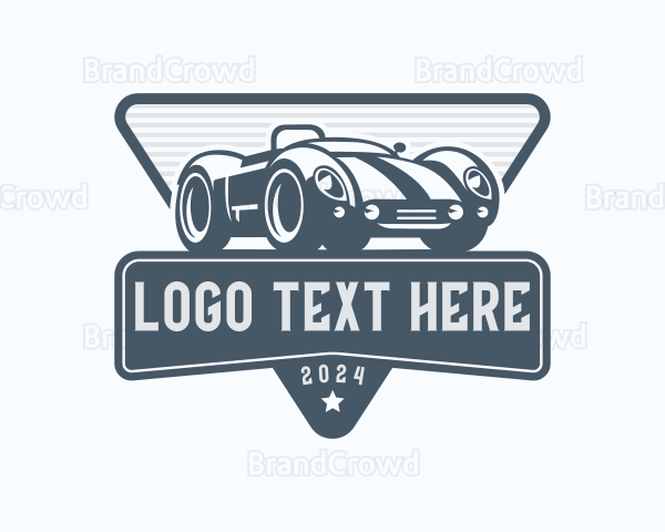 Detailing Car Automobile Logo
