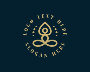 Relax - Yoga Wellness Spa logo design