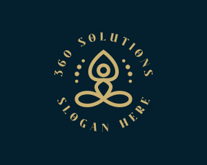 Yoga Wellness Spa logo design