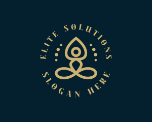 Treatment - Yoga Wellness Spa logo design