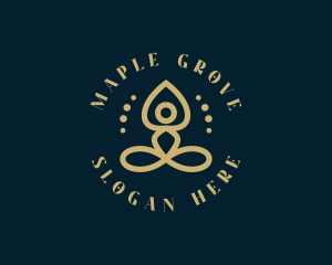 Yoga Wellness Spa logo design