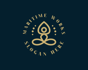 Yoga Wellness Spa logo design