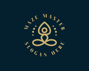 Yoga Wellness Spa logo design