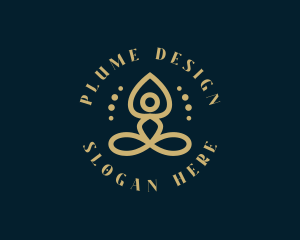 Yoga Wellness Spa logo design