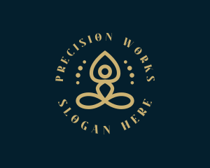 Yoga Wellness Spa logo design