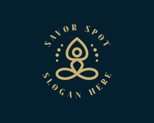 Yoga Wellness Spa logo design