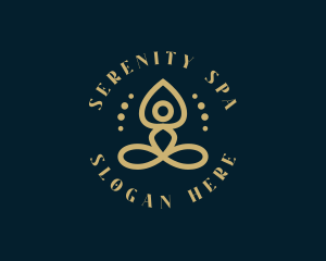 Spa - Yoga Wellness Spa logo design