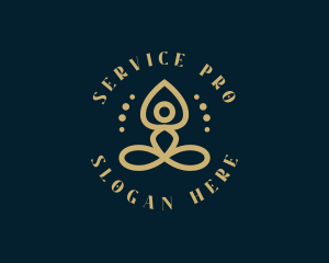 Yoga Wellness Spa logo design