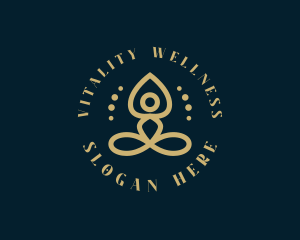 Yoga Wellness Spa logo design