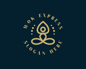 Yoga Wellness Spa logo design