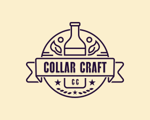 Beer Bottle Brewery logo design