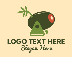 Agriculture - Cannon Olive Fruit logo design