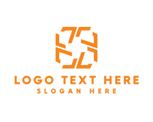 Cross - Generic Geometric Cube logo design