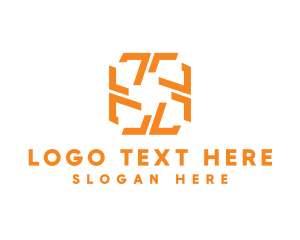 Stroke - Generic Geometric Cube logo design
