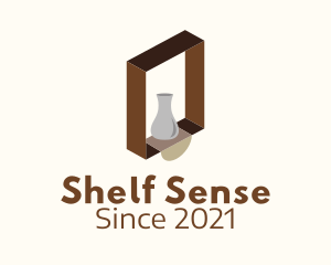 Shelf - Wooden Shelf Design logo design