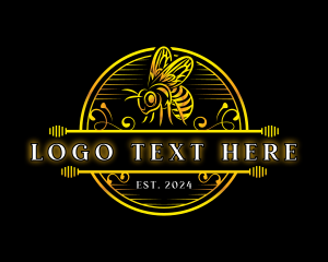 Bug - Organic Bee Honey logo design