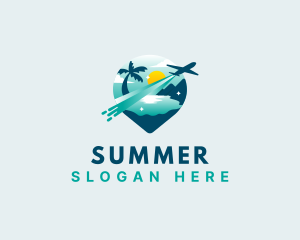 Tourism Travel Vacation logo design