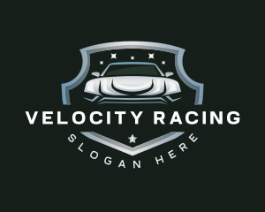 Car Shield Racing logo design