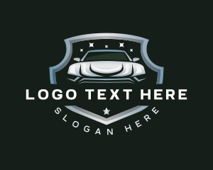 Car Racing - Car Shield Racing logo design