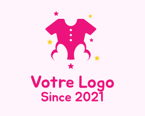 Shirt - Pink Kids Boutique logo design
