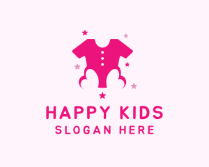 Kids Fashion Clothing logo design