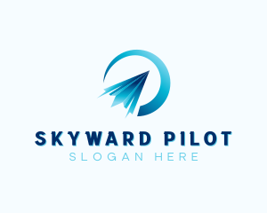 Aviation Plane Pilot logo design