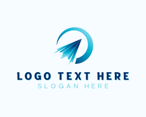 Logistics - Aviation Plane Pilot logo design