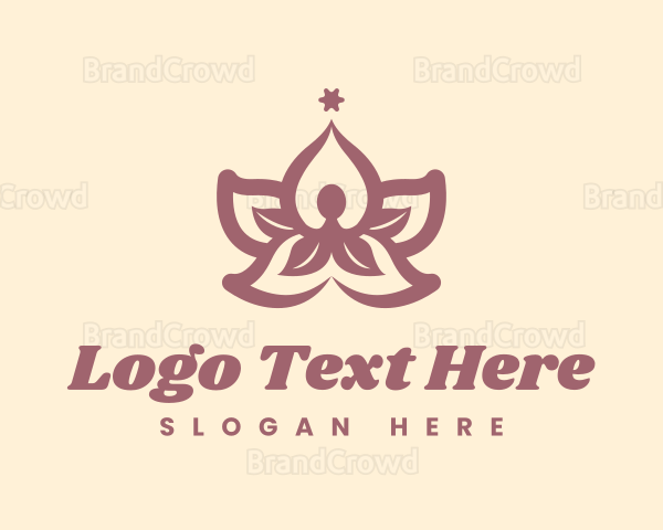 Lotus Yoga Class Logo