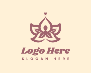 Lotus - Lotus Yoga Class logo design