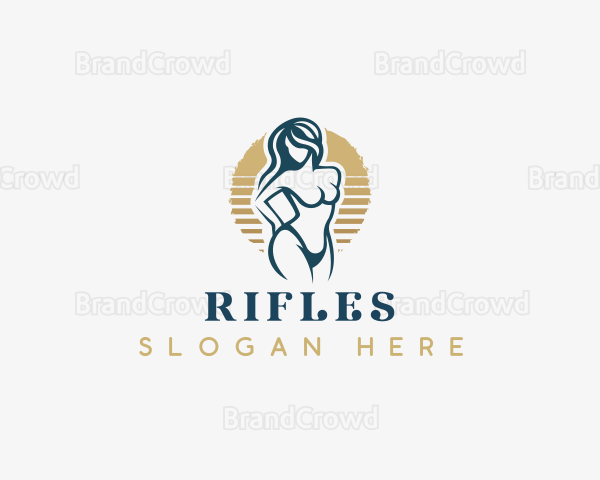 Sexy Nude Female Logo